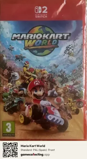 Mario Kart World Nintendo Switch 2, Spain box front