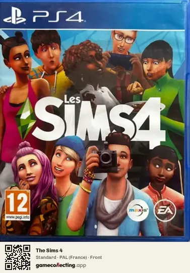 The Sims 4 PlayStation 4, France box front