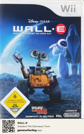 WALL-E Nintendo Wii, Germany box front