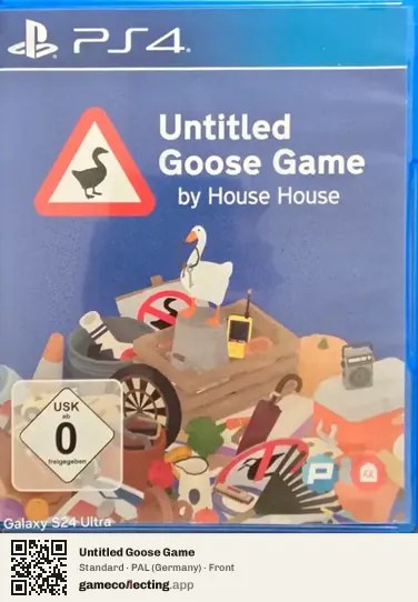 Untitled Goose Game PlayStation 4, Germany box front