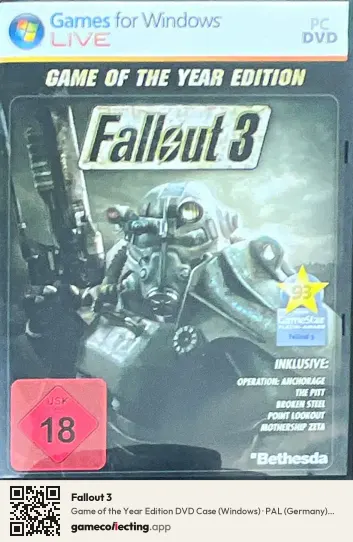 Fallout 3 Computer, Germany box front