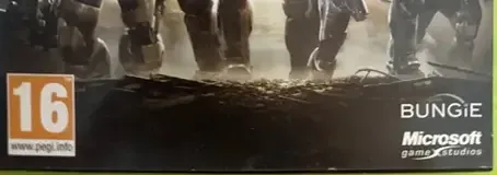 Halo: Reach, the PEGI square on its front