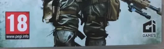 Sniper: Ghost Warrior 2, the PEGI square on its front