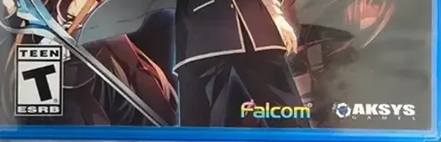 Tokyo Xanadu eX+, the ESRB box on its front