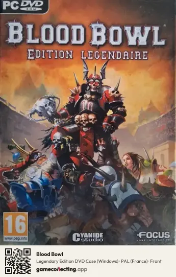 Blood Bowl Computer, France box front