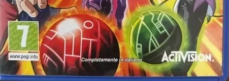 Bakugan Battle Brawlers, the PEGI square on its front