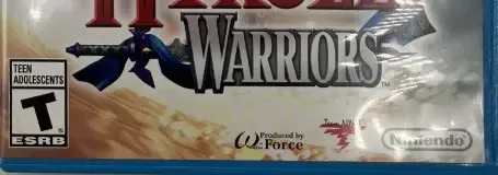 Hyrule Warriors, the ESRB box on its front