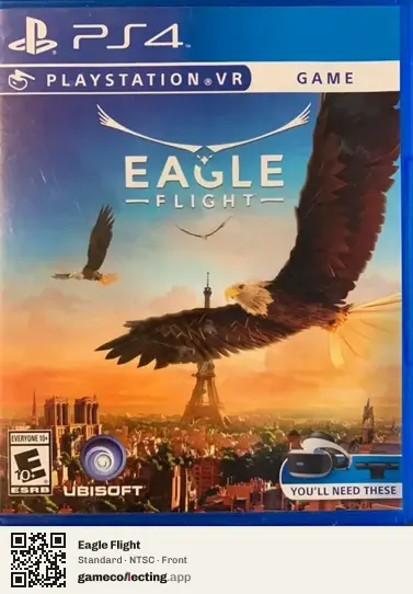 Eagle Flight PlayStation 4, NTSC box front