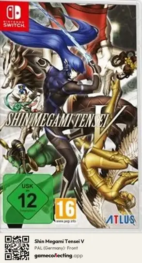 Shin Megami Tensei V Nintendo Switch, Germany box front