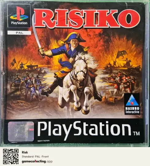 Risk PlayStation, PAL box front