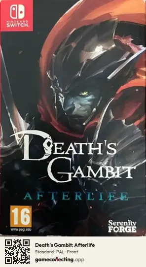 Death's Gambit: Afterlife Nintendo Switch, PAL box front