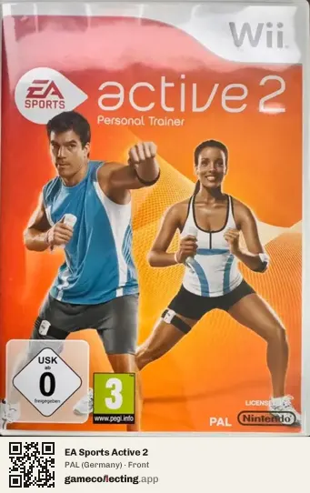 EA Sports Active 2 Nintendo Wii, Germany box front