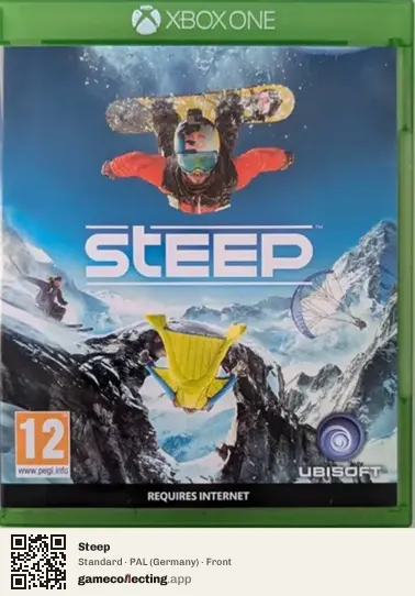Steep Xbox One, Germany box front