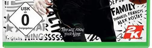 NBA 2K19, the USK square on its front