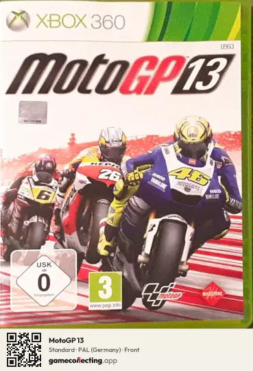 MotoGP 13 Xbox 360, Germany box front
