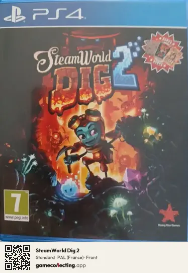 SteamWorld Dig 2 PlayStation 4, France box front