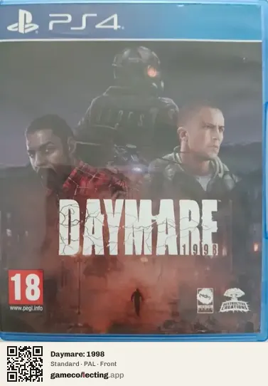 Daymare: 1998 PlayStation 4, PAL box front