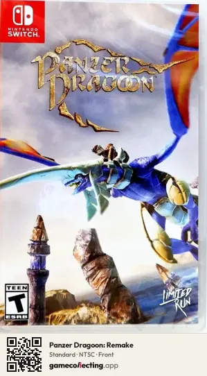 Panzer Dragoon: Remake Nintendo Switch, NTSC box front