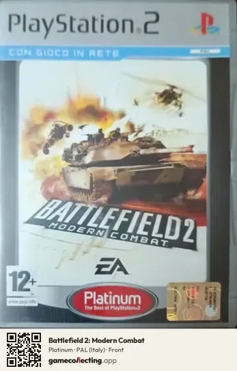 Battlefield 2: Modern Combat PlayStation 2, Italy box front