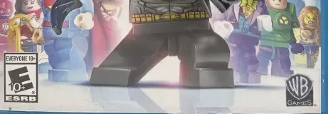 LEGO Batman 3: Beyond Gotham, the ESRB box on its front