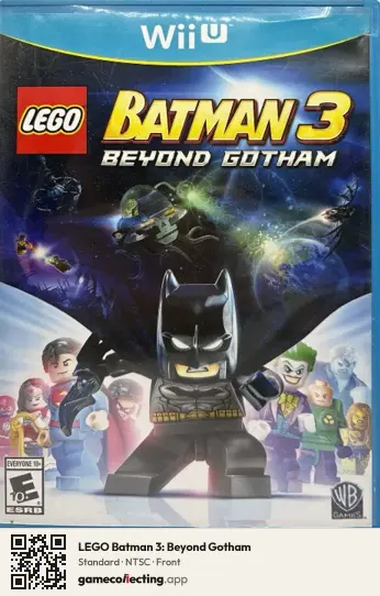 LEGO Batman 3: Beyond Gotham Nintendo Wii U, NTSC box front