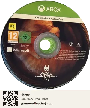 Stray Xbox Series X, PAL disc