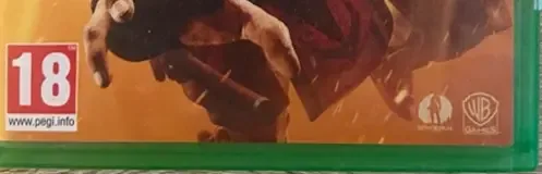 Mortal Kombat 11, the PEGI square on its front