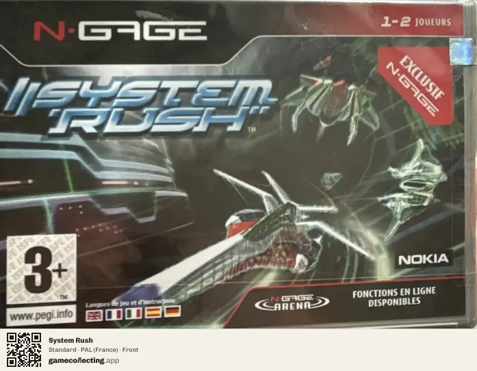 System Rush Nokia N-Gage, France box front