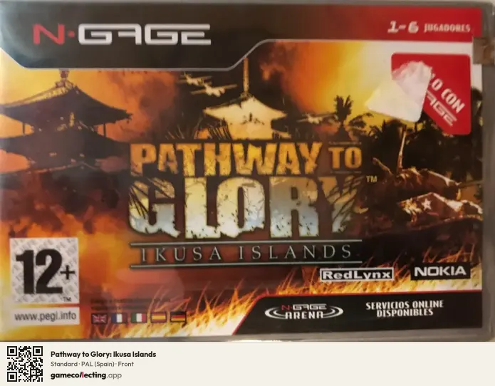 Pathway to Glory: Ikusa Islands Nokia N-Gage, Spain box front
