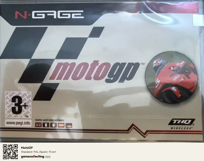 MotoGP Nokia N-Gage, Spain box front