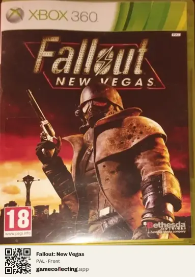 Fallout: New Vegas Xbox 360, PAL box front