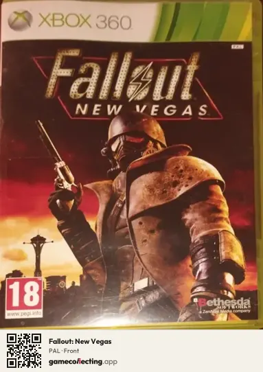 Fallout: New Vegas Xbox 360, PAL box front