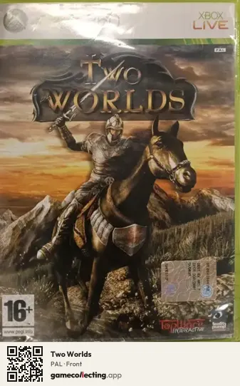 Two Worlds Xbox 360, PAL box front