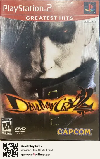 Devil May Cry 2 PlayStation 2, NTSC box front