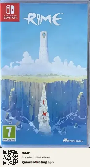RiME Nintendo Switch, PAL box front