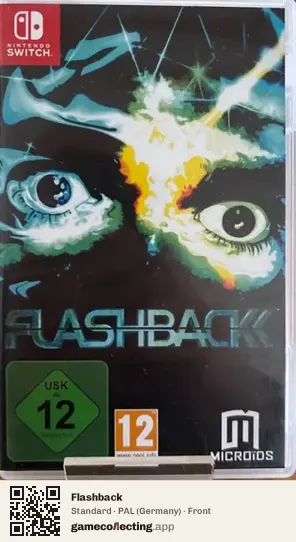 Flashback Nintendo Switch, Germany box front