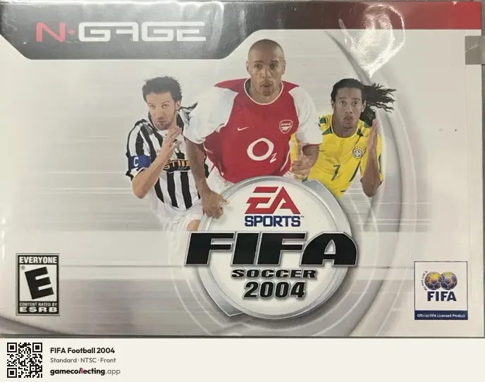 FIFA Football 2004 Nokia N-Gage, NTSC box front