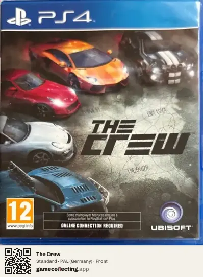 The Crew PlayStation 4, Germany box front