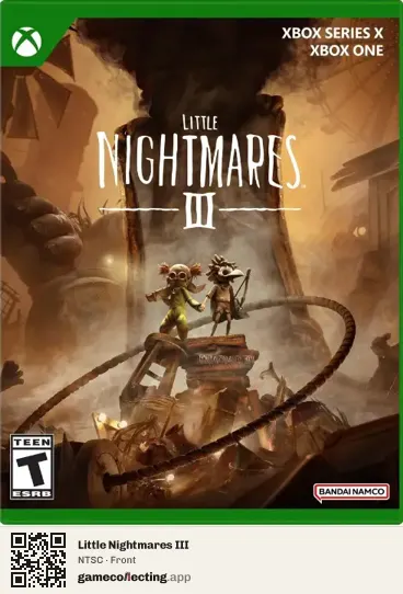 Little Nightmares III Xbox Series X, NTSC box front