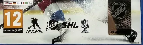 NHL 24, the PEGI square on its front