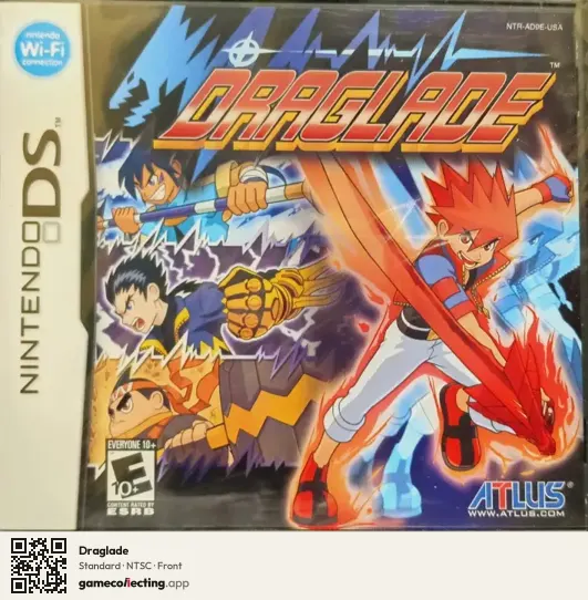 Draglade Nintendo DS, NTSC box front