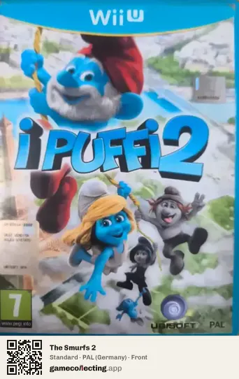 The Smurfs 2 Nintendo Wii U, Germany box front