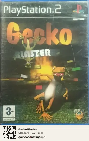 Gecko Blaster PlayStation 2, PAL box front