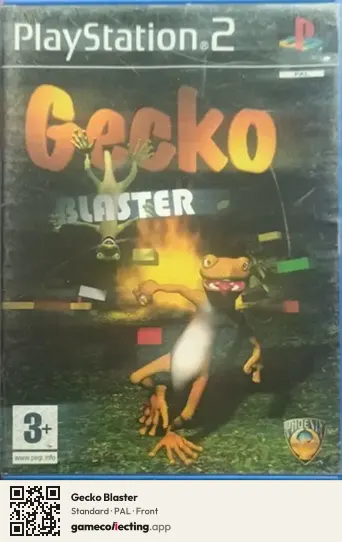 Gecko Blaster PlayStation 2, PAL box front
