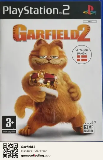 Garfield 2 PlayStation 2, PAL box front