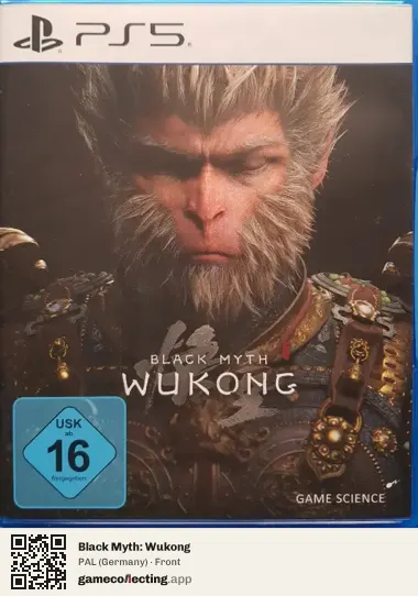 Black Myth: Wukong PlayStation 5, Germany box front