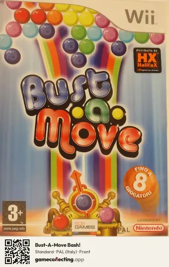 Bust-A-Move Bash! Nintendo Wii, Italy box front