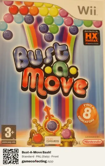 Bust-A-Move Bash! Nintendo Wii, Italy box front