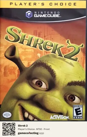 Shrek 2 Nintendo GameCube, NTSC box front