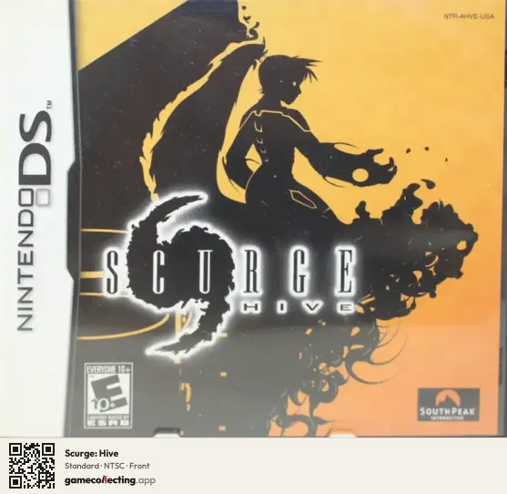 Scurge: Hive Nintendo DS, NTSC box front
